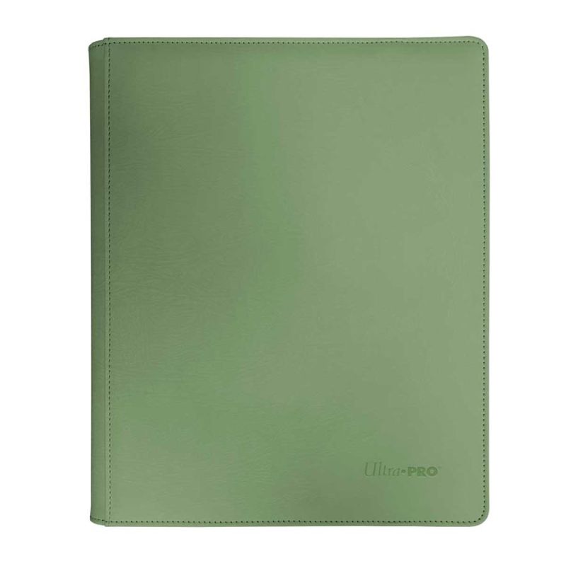 ALBMUM VIVID CON ZIP 9-POCKET 360 CARTE PRO-BINDER COOL MATCHA