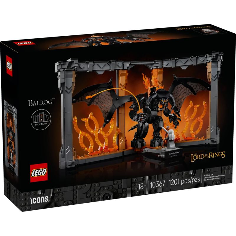 LEGO 10367 ICONS IL SIGNORE DEGLI ANELLI: BOOK NOOK DEL BARLOG GIUGNO 2025
