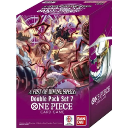 ONE PIECE CARD GAME DOUBLE PACK SET VOL.7 A FIST OF DIVINE SPEED DP-07