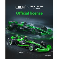 Cada - 1:8 KICK Sauber F1 Team C44 2024 - 2553 pz. 71 CM