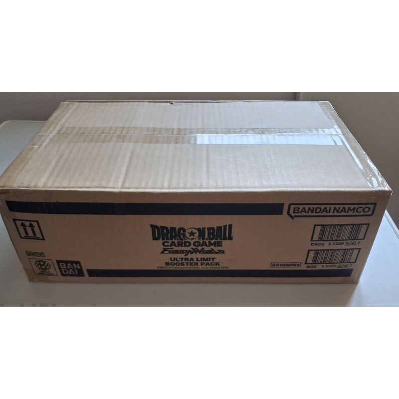 DRAGON BALL CASE 12x Box FUSION WORLD Ultra Limit FB04 FB-04 - English