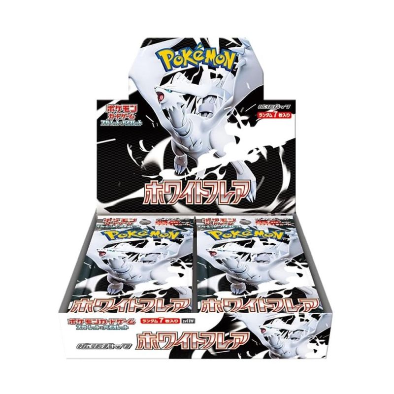 POKEMON WHITE FLARE SV11W - DELUXE DISPLAY JAPAN CHIUSO SIGILLATO