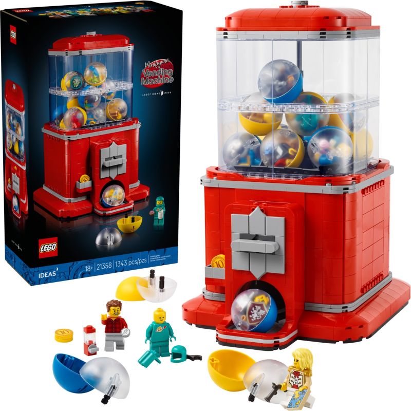 LEGO 21358 IDEA DISTRIBUTORE AUTOMATICO DI PALLINE 2025