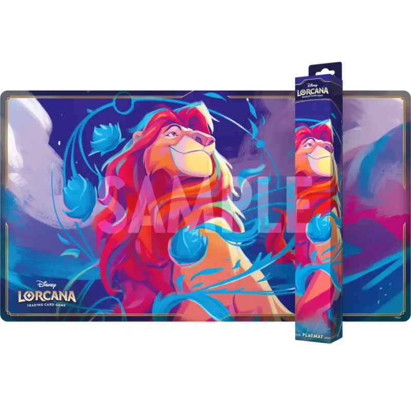 LORCANA FABLED  TAPPETINO MUFASA PLAYMAT SET 9