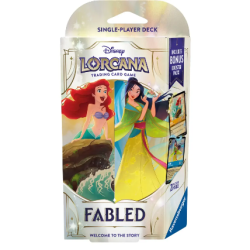 LORCANA ARIEL AND MULAN STARTER DECK FABLED ENG