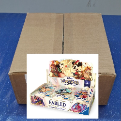 LORCANA CASE 4 BOX FABLED - ENG CHIUSO SIGILLATO