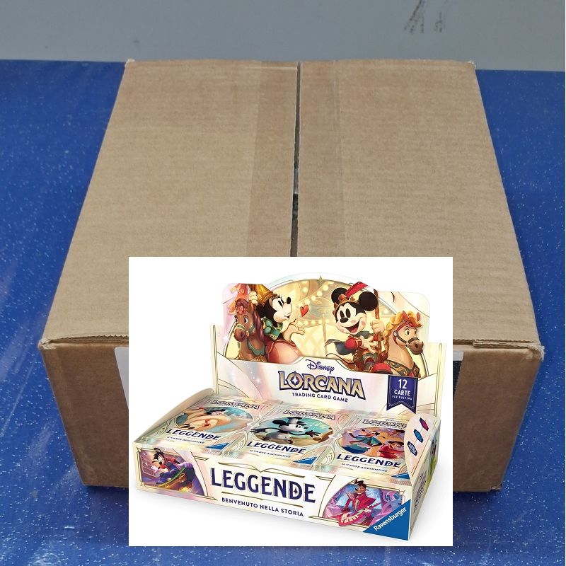 LORCANA CASE 4 BOX FABLED - LEGGENDE ITA CHIUSO SIGILLATO