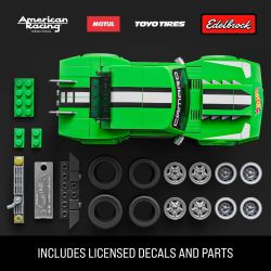 Mattel Brick Shop Hot Wheels - Custom ’68 Camaro Serie Speed, set da costruire con 289 pezzi