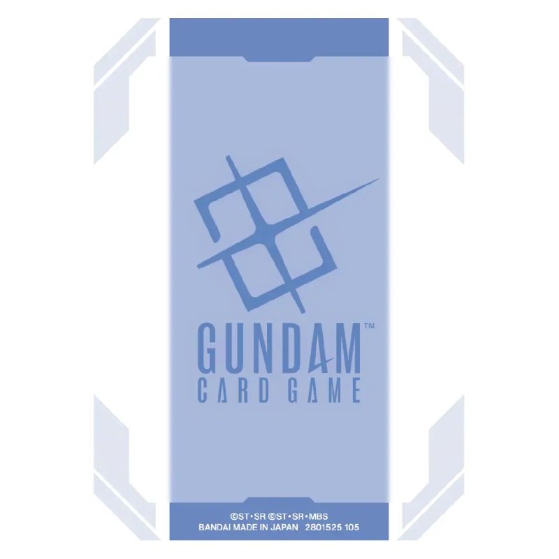 GUNDAM CARD GAME OFFICIAL SLEEES 1 LOGO 70 SLEEVES STANDARD SIZE