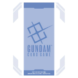 GUNDAM CARD GAME OFFICIAL SLEEES 1 LOGO 70 SLEEVES STANDARD SIZE