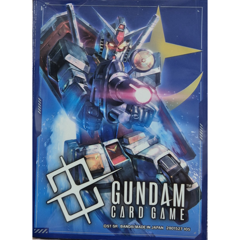 GUNDAM CARD GAME OFFICIAL SLEEES 1 GUNDAM / EFSF 70 SLEEVES STANDARD SIZE