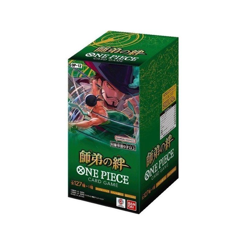 Box One Piece Card Game OP-12 Legacy Of The Master JAP