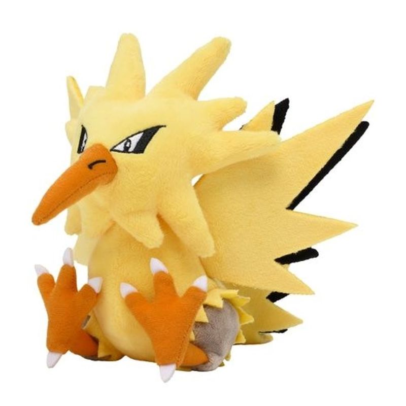 Pokemon Center Original Plush Doll Pokemon fit Zapdos  PELUCHE