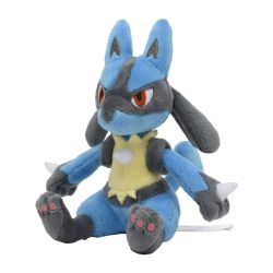 Pokemon Center Original Plush Doll Pokemon fit Lucario  PELUCHE