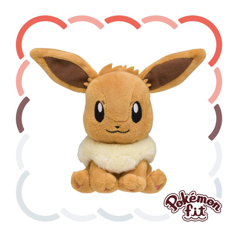 Pokemon Center Original Plush Doll Pokemon fit Eevee  PELUCHE