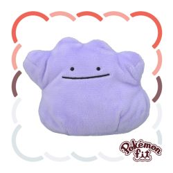 Pokemon Center Original Plush Doll Pokemon fit Ditto  PELUCHE