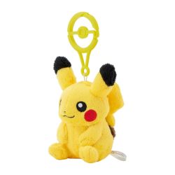 Pokemon Center Original Mascot With Carabiner Pikachu portachiavi  PELUCHE