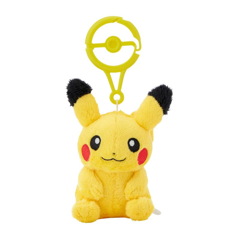 Pokemon Center Original Mascot With Carabiner Pikachu portachiavi PELUCHE