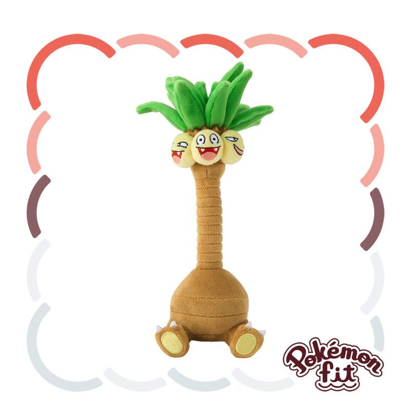 Pokemon Center Original A103 Plush Pokemon Fit Exeggutor (Alolan Form)  PELUCHE