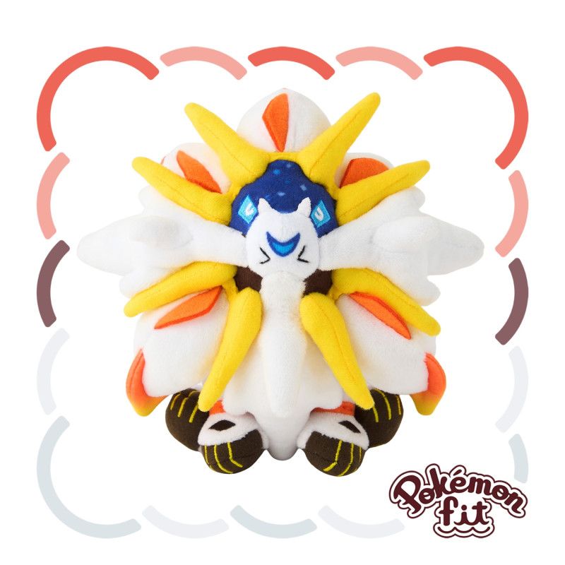 Pokemon Center Original 791 Plush Pokemon Fit Solgaleo  PELUCHE
