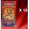 CUPHEAD OUT OF THE CARDS 10 BUSTINE SFUSE CHIUSE SIGILLATE