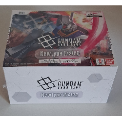 GUNDAM CARD GAME NEWTYPE RISING BOOSTER BOX GD01 ENG