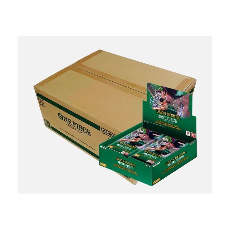 ONE PIECE CARD GAME OP-12 LEGACY OF THE MASTER CASE ENG CHIUSO SIGILLATO