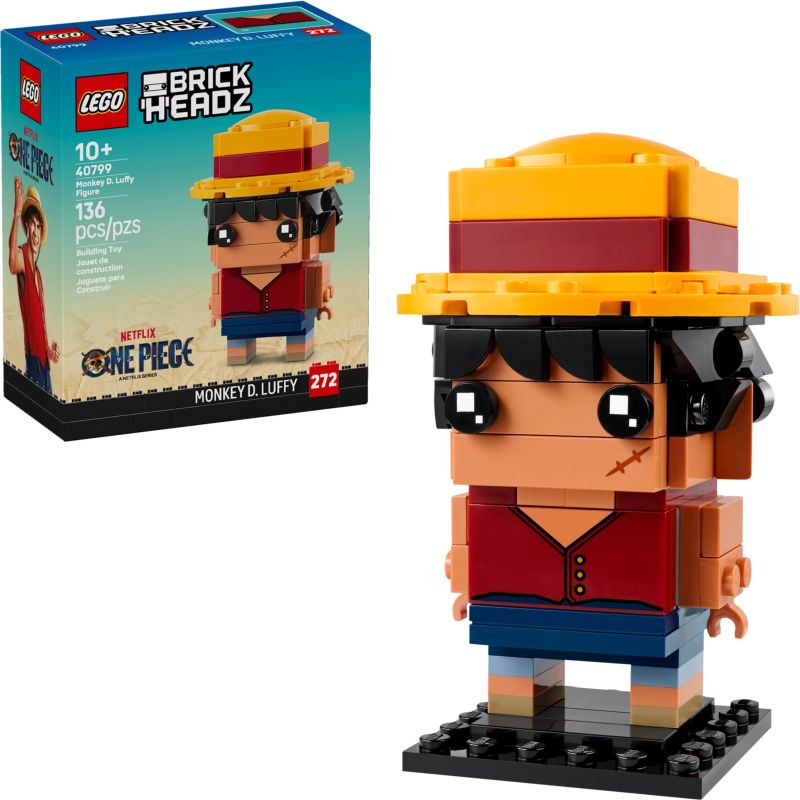 LEGO 40799 BRICKHEADZ MONKEY D. LUFFY ONE PIECE