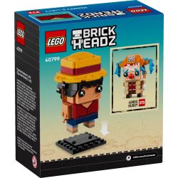LEGO 40799 BRICKHEADZ MONKEY D. LUFFY ONE PIECE