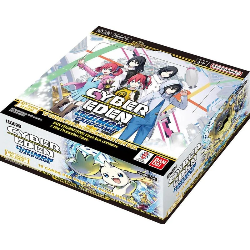 BOX DIGIMON CARD GAME CYBER EDEN BT-22