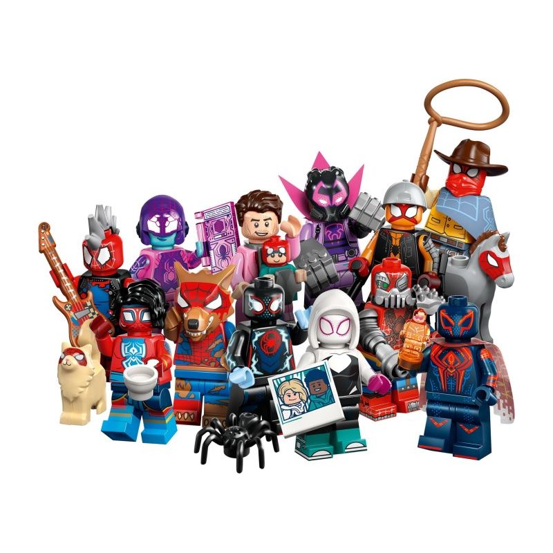 LEGO 71050 SERIE 12 MINIFIGURES SPIDER-MAN ACROSS THE SPIDER VERSE SETTEMBRE 2025