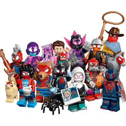 LEGO 71050 SERIE 12 MINIFIGURES SPIDER-MAN ACROSS THE SPIDER VERSE SETTEMBRE 2025