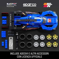 Mattel Brick Shop Hot Wheels - Cadillac Project GTP Hypercar Serie Speed, 236 pezzi