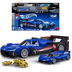 Mattel Brick Shop Hot Wheels - Cadillac Project GTP Hypercar Serie Speed, 236 pezzi