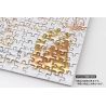 PUZZLE LA SIRENETTA DISNEY PRINCESS ARIEL 300 PEZZI 16X21CM MADE IN JAPAN