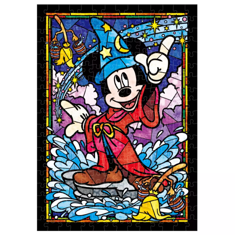 CRYSTAL PUZZLE TOPOLINO DISNEY 266PZ 21,3X28,8CM MADE IN JAPAN
