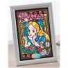 CRYSTAL PUZZLE ALICE NEL PAESE DELLE MERAVIGLIE 21,3X28,8CM 266 PEZZI MADE IN JAPAN