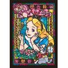 CRYSTAL PUZZLE ALICE NEL PAESE DELLE MERAVIGLIE 21,3X28,8CM 266 PEZZI MADE IN JAPAN