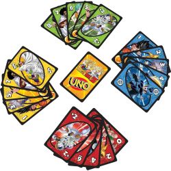 DRAGONBALL Z UNO MATTEL GAMES JAPAN