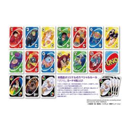 ONE PIECE UNO MATTEL GAMES JAPAN