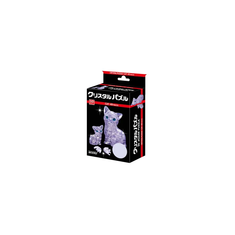 CRYSTAL PUZZLE 3D CAT JAPAN