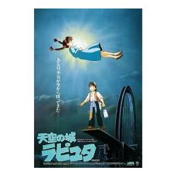 PUZZLE CASTLE IN THE SKY 150PZ 10X14,7CM STUDIO GHIBLI JAPAN