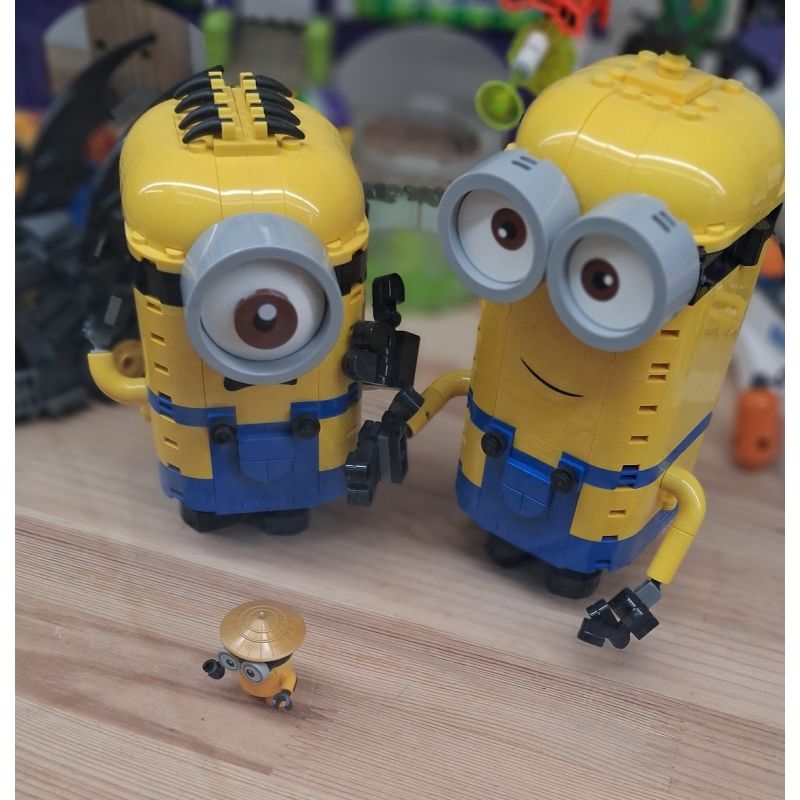 LEGO 75551 PERSONAGGI MINIONS USATO COMPLETO CON BOX E ISTRUZIONI