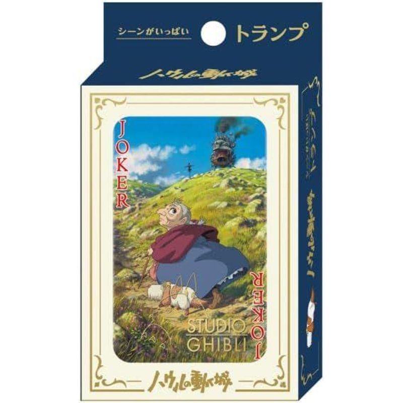 CARTE DA POKER/SCALA IL CASTELLO ERRANTE STUDIO GHIBLI JAPAN
