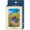 CARTE DA POKER/SCALA IL CASTELLO ERRANTE STUDIO GHIBLI JAPAN