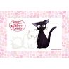 PUZZLE KIKI'S DELIVERY SERVICE JIJI E LILY MINI 150PZ 10X14,7CM STUDIO GHIBLI JAPAN
