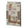 Puzzle Frame Brown Color for Studio Ghibli My Neighbor Totoro 150 and 126 Pieces Puzzle (10x14.7cm)