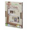 Puzzle Frame Brown Color for Studio Ghibli My Neighbor Totoro 108 and 208 Pieces Puzzle (18.2x25.7cm)