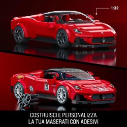 Mattel Brick Shop Hot Wheels - Maserati MC20 Serie Speed, 250 pezzi