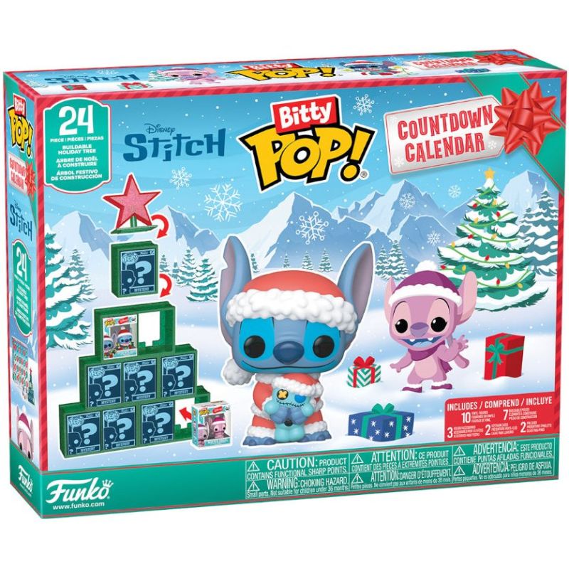 FUNKO BITTY POP COUNTDOWN CALENDAR - STITCH HOLIDAY DISNEY: LILO & STITCH - 87002
